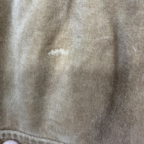 Odille Skirt Womens 10 Brown Velvet Peasant Tiered Ruffle Hem Lined Knee Length - Picture 3 of 10